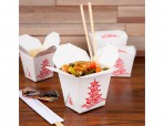 Бумажная эко коробка для лапши, wok, fast-food WS-9902